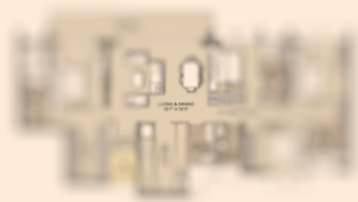 Puravankara Pali Hill Bandra 3BHK Plan